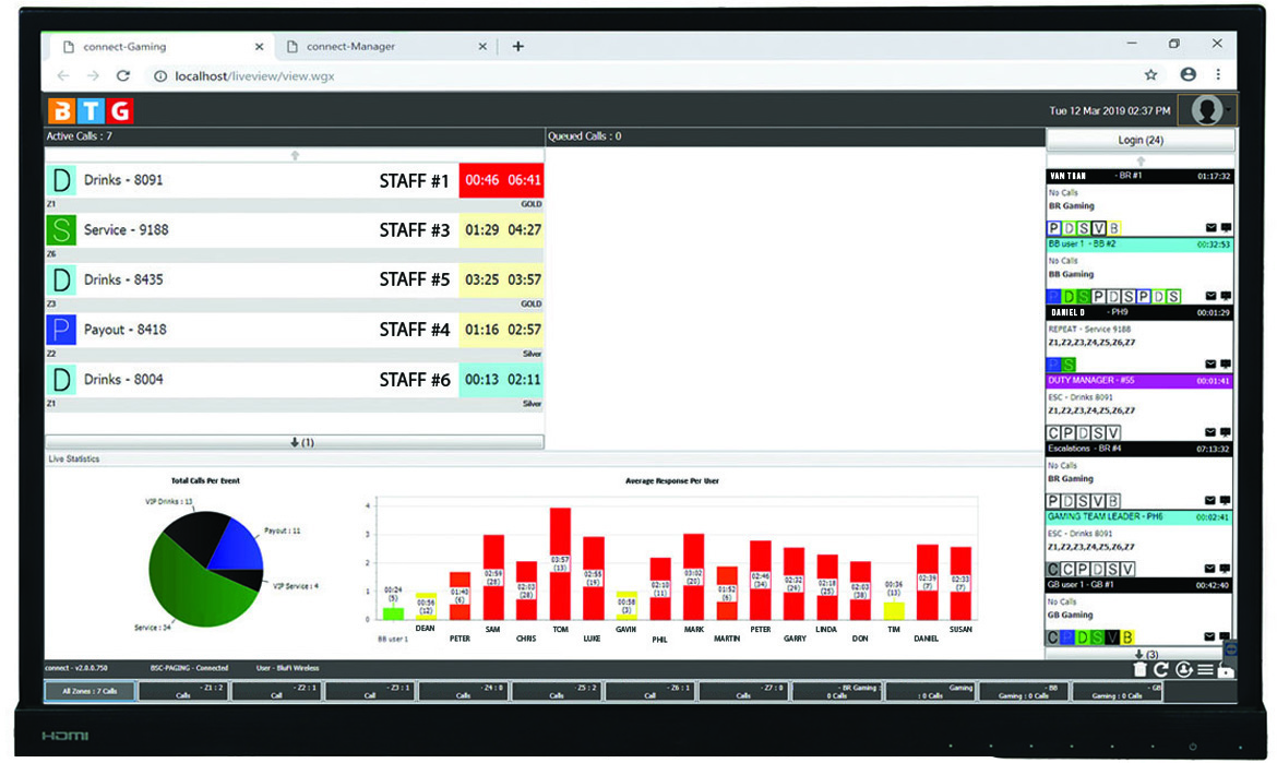 Connect Live View Screen